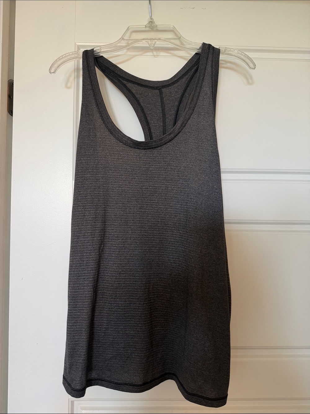 lululemon athletica Dark Gray Racerback Tank